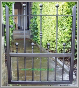 Wharfe Wrought Iron Metal Garden Gate